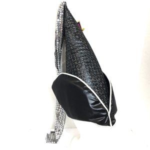 Wizards Hat Dark Grey w/ Sequin Trim NWT